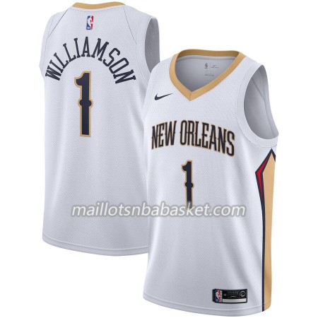Maillot Homme New Orleans Pelicans Zion Williamson 1 2019-20 Nike Association Edition Swingman